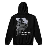 Primitive Skate Apparel & Call of Duty, Modern Warfare Collaborative Mapping Dirty P Men's Black Hoodie Sweatshirt